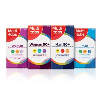 Multipac Tab Multi-tabs Vitamin håndkøb | Pris & tilbud » Køb nu: apotekeren.dk