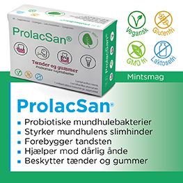 Prolacsan Banner E, Tænder Og Mund Juli 2025