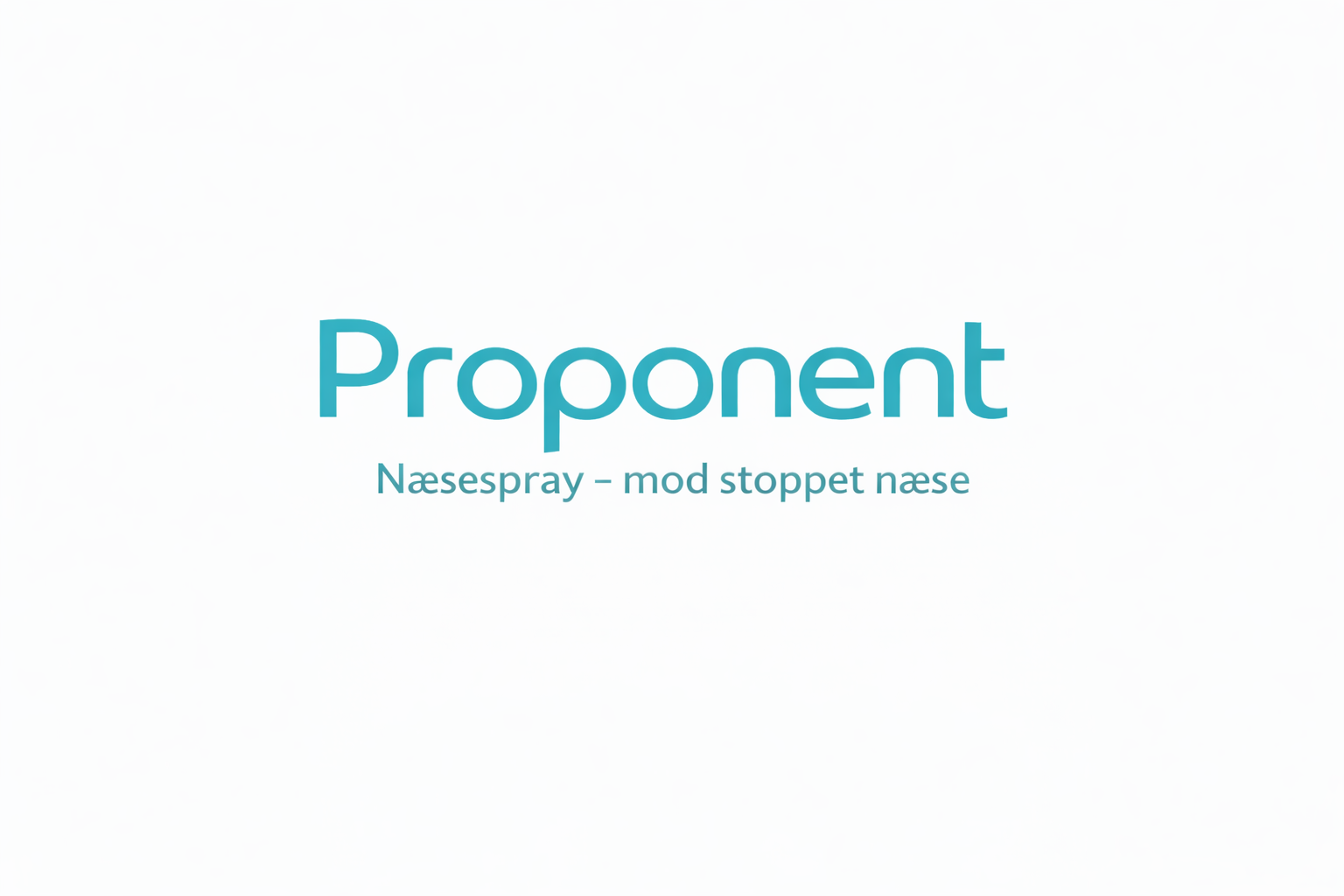Proponent