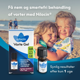 Nilocin Banner D, Hudpleje Marts 2026