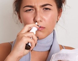Overdrevet brug af næsespray kan føre til afhængighed