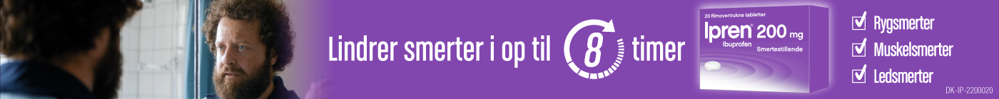 Køb Ipren i håndkøb. Bivirkninger og Panodil.